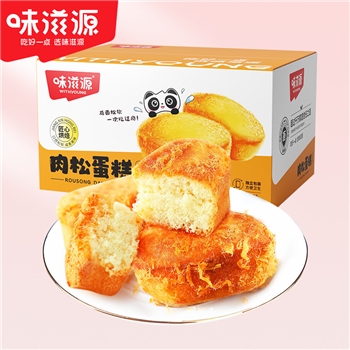 味滋源肉松面包早餐小蛋糕代餐办公室小零食