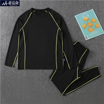 大码男童训练服宽松加肥加大胖儿童速干套装青少年男孩篮球打底衣