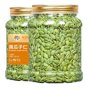 南瓜子仁新货500g包装罐装原味南瓜子脱壳熟南瓜籽仁烘培零食
