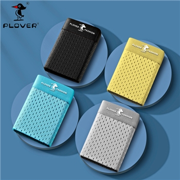 PLOVER冰丝男士内裤抗菌男款夏季透气四角短裤头男生薄款平角裤衩