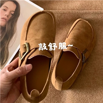 8316-149  百家·真皮博肯豆豆鞋2189