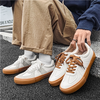 学生鞋小白鞋男2023春季新款复古训练运动女休闲鞋情侣百搭板鞋