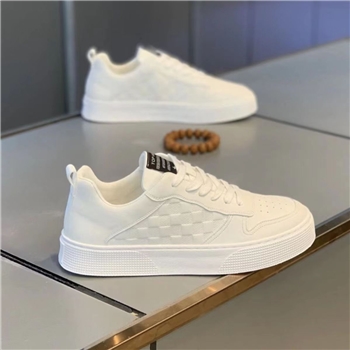 熊猫色男鞋秋季透气直播男士板鞋休闲皮鞋小白鞋潮鞋子男款