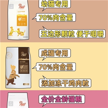 醇粹猫粮经典金标成猫幼猫全期冻干猫粮增肥