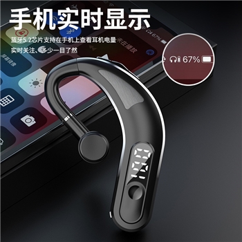 跨境新品新款M23挂耳式蓝牙耳机数码实时电量显示无线蓝牙耳机