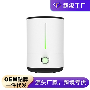 加湿器 OEM上加水大容量超声波静音彩灯智能雾化加濕器