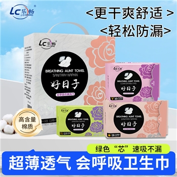 乐畅好日子卫生巾礼盒装（8日+4夜+1护）/箱（共计：113片）