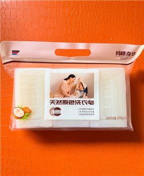 乐畅 妈咪奇选 天然原色洗衣皂 208g*3/包*3包/组